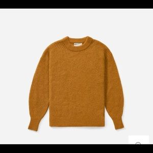Everlane oversized alpaca sweater small